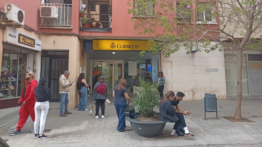 Les oficines de la Seguretat Social i de Correos és on s’han hagut de fer les gestions presencials